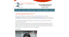 Desktop Screenshot of frantasyenterprises.com